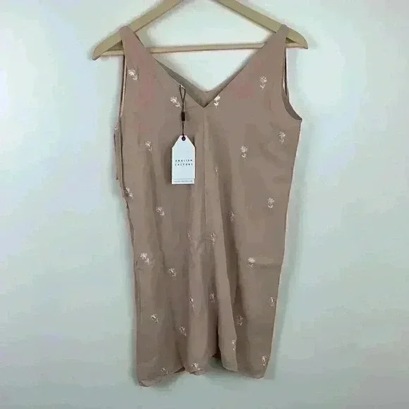 🆕nwt English Factory slip dress size M - Picture 5 of 11